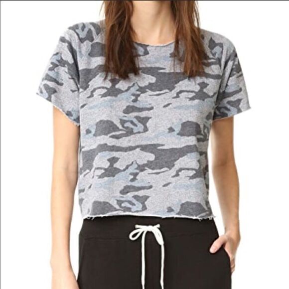 MONROW Camouflage Sweatshirt Tee Size Medi… - Picture 3 of 7